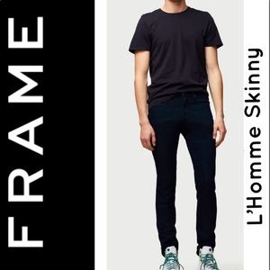 FRAME DENIM L’Homme Black Skinny Jeans | All Sizes